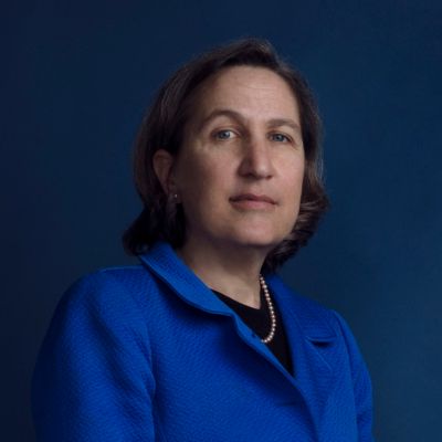 Portrait of Stanford Law professor Michele Dauber.